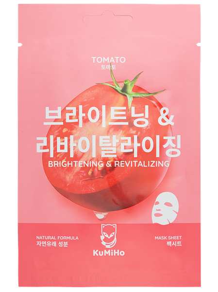 маска листовая - маска для лица с экстрактом томата